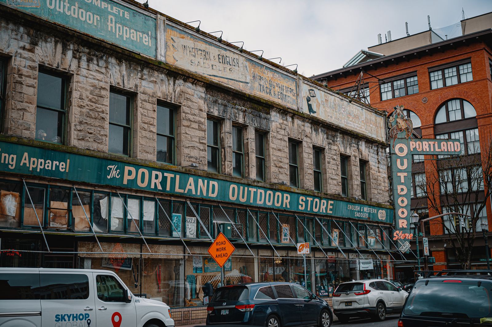 Historic Portland streetscape